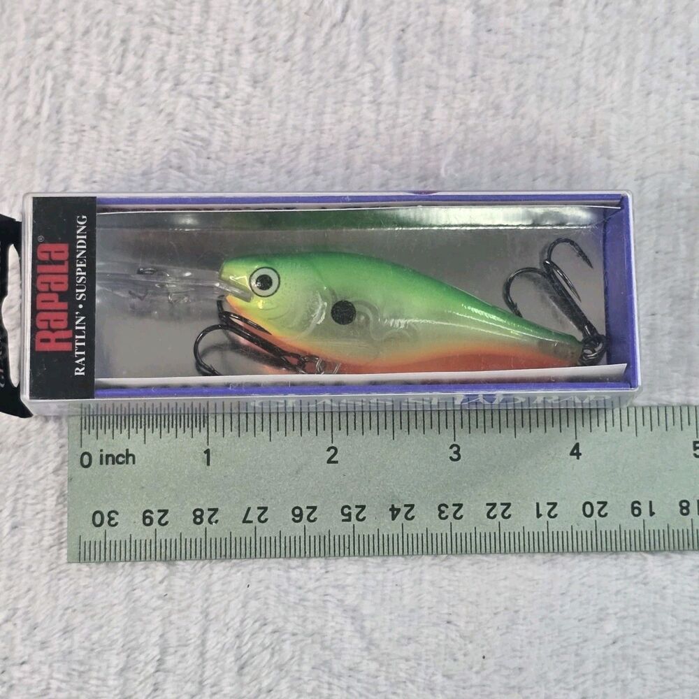 Rapala Glass Citrus Shad Rap Rattlin' Suspending GSR-07 Shad 2 3/4" 7/16oz 12g